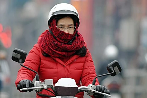 Từ ngày 10/2, miền Bắc chuyển rét đậm, rét hại. Ảnh: HH.