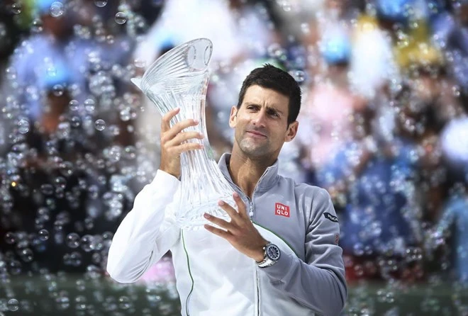 Hạ gục Nadal, Djokovic lần thứ tư vô địch Miami Masters ảnh 1
