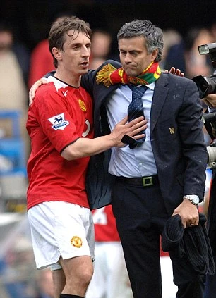 Neville đặt dấu hỏi về cách sử dụng nhân sự của Mourinho. Neville-7569-1396724282.jpg
