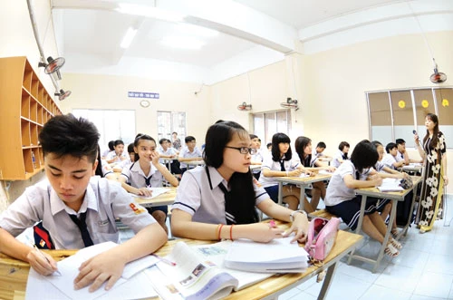 Thi tuyển vào lớp 10 tại TP.HCM:Cuộc đua căng thẳng ảnh 1 Thi tuyển vào lớp 10 tại TP.HCM:Cuộc đua căng thẳng ảnh 1