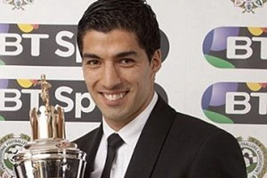 Luis Suarez nhận danh hiệu Cầu thủ xuất sắc nhất năm ảnh 1 Luis Suarez xuất sắc nhất năm. (Nguồn: PA)