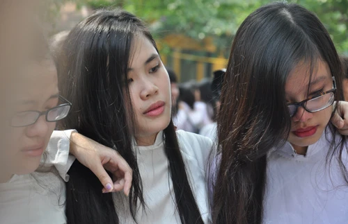 vẻ đẹp, nữ sinh, Chu Văn An, bế giảng, xa trường vẻ đẹp, nữ sinh, Chu Văn An, bế giảng, xa trường