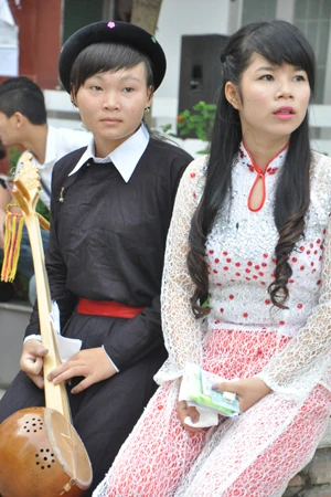 thí sinh, nữ sinh, xinh đẹp, thi nghệ thuật, văn hóa