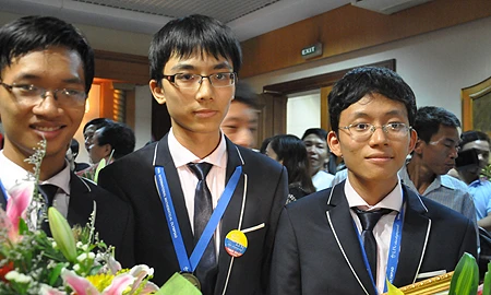 học sinh, Việt Nam, HC Vàng, Olympic, Toán học, quốc tế, GS Ngô Bảo Châu học sinh, Việt Nam, HC Vàng, Olympic, Toán học, quốc tế, GS Ngô Bảo Châu