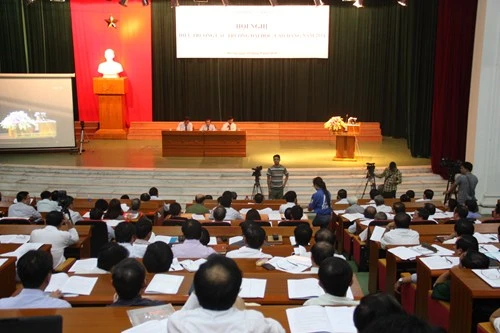 Hội nghị trực tuyến Hiệu trưởng các trường đại học