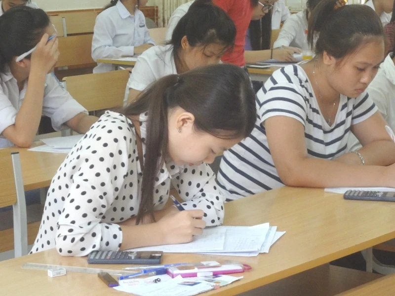 Mô hình một bài thi có thể công nhận tốt nghiệp THPT và xét tuyển ĐH-CĐ ảnh 1 Mô hình một bài thi có thể công nhận tốt nghiệp THPT và xét tuyển ĐH-CĐ ảnh 1