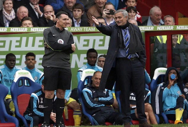Mourinho, Fabregas Mourinho, Fabregas