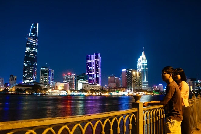 Đêm Sài Gòn đẹp rực rỡ nhìn từ trên cao ảnh 10 Đêm Sài Gòn đẹp rực rỡ nhìn từ trên cao