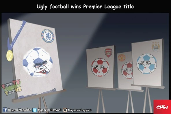 Chelsea bị cáo buộc lên ngôi vô địch với bộ mặt xấu xí, không giống Arsenal, M.U hay Man City. Một số chuyên gia chỉ trích lối chơi thực dụng đến nhàm chán mà Mourinho sử dụng ở "The Blues". Ảnh vui Mourinho giúp Chelsea vô địch nhờ lối đá thực dụng