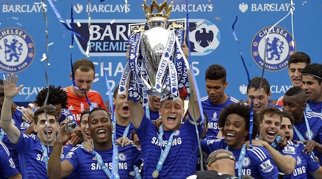 Chelsea lần thứ tư đăng quang ở Ngoại hạng Anh ảnh 2 image photo