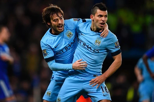 Thành phần của Manchester City có nhiều ngôi sao nổi tiếng thế giới.Ảnh: Getty Images. Manchester City giao hữu với tuyển Việt Nam tại Mỹ Đình