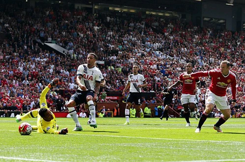 M.U thắng may Tottenham ở ngày mở màn Premier League ảnh 1