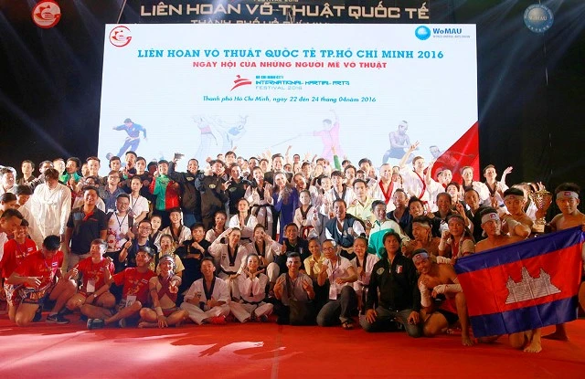 Bế mạc Liên hoan võ thuật quốc tế TP.HCM 2016 ảnh 1 Bế mạc Liên hoan võ thuật quốc tế TP.HCM 2016 ảnh 1