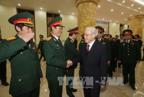 Công bố quyết định của Bộ Chính trị chỉ định Quân ủy Trung ương ảnh 2 Công bố quyết định của Bộ Chính trị chỉ định Quân ủy Trung ương ảnh 2