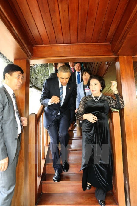 Tổng hợp những hình ảnh bình dị của Tổng thống Obama ảnh 13
