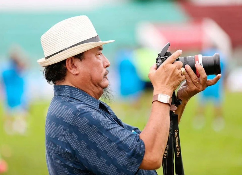 Anh Trần Anh Tuấn với niềm đam mê chụp ảnh thể thao Anh Trần Anh Tuấn với niềm đam mê chụp ảnh thể thao