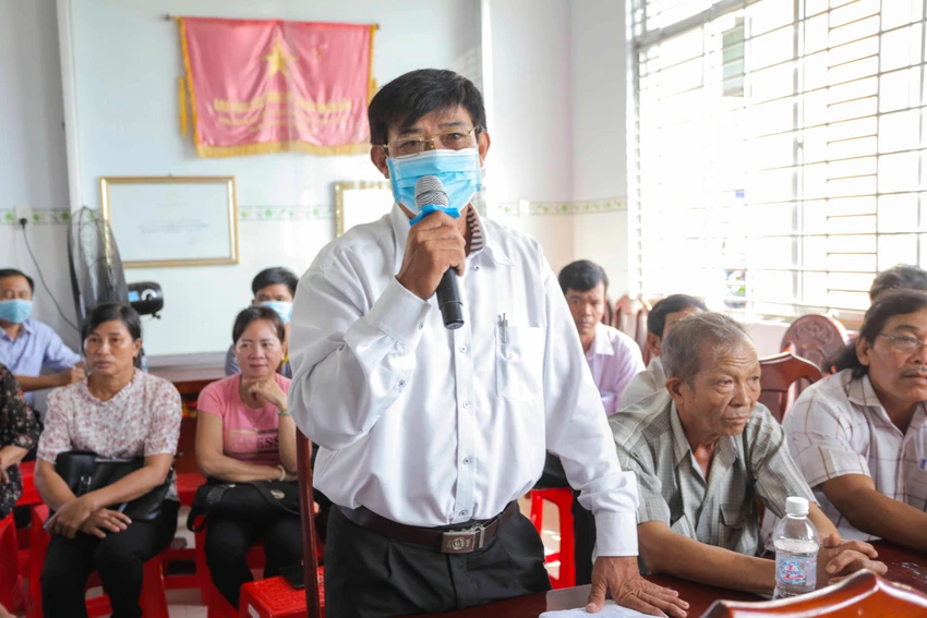 Cử tri Nguyễn Thanh Sơn có những ý kiến liên quan đến sản xuất nông nghiệp Cử tri Nguyễn Thanh Sơn có những ý kiến liên quan đến sản xuất nông nghiệp