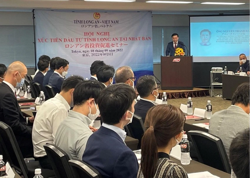Phó Bí thư Thường trực Tỉnh ủy Long An Nguyễn Thanh Hải phát biểu tại hội nghị. Ảnh: CTV Phó Bí thư Thường trực Tỉnh ủy Long An Nguyễn Thanh Hải phát biểu tại hội nghị. Ảnh: CTV