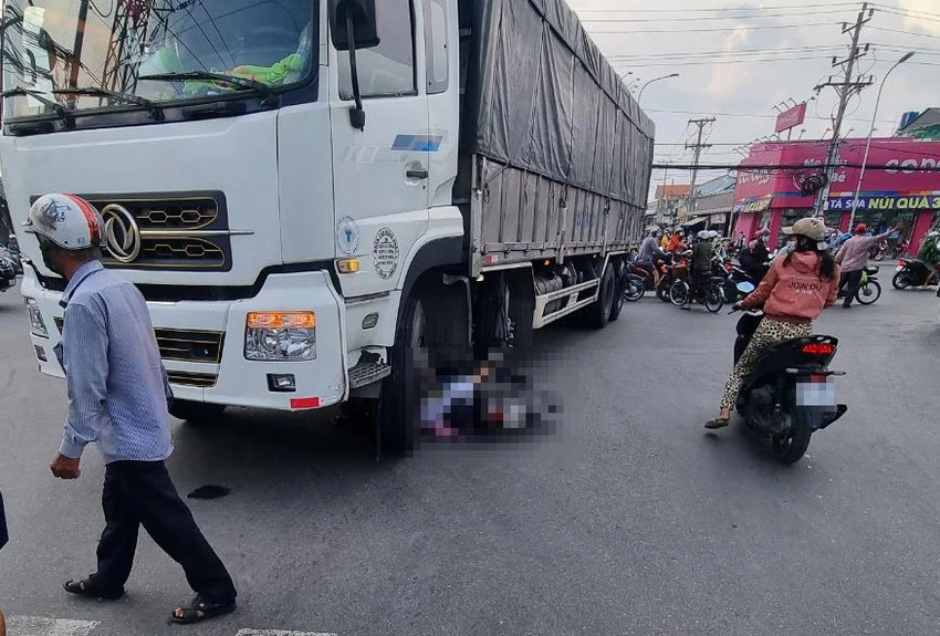 Hiện trường vụ tai nạn. Ảnh: CTV Hiện trường vụ tai nạn. Ảnh: CTV