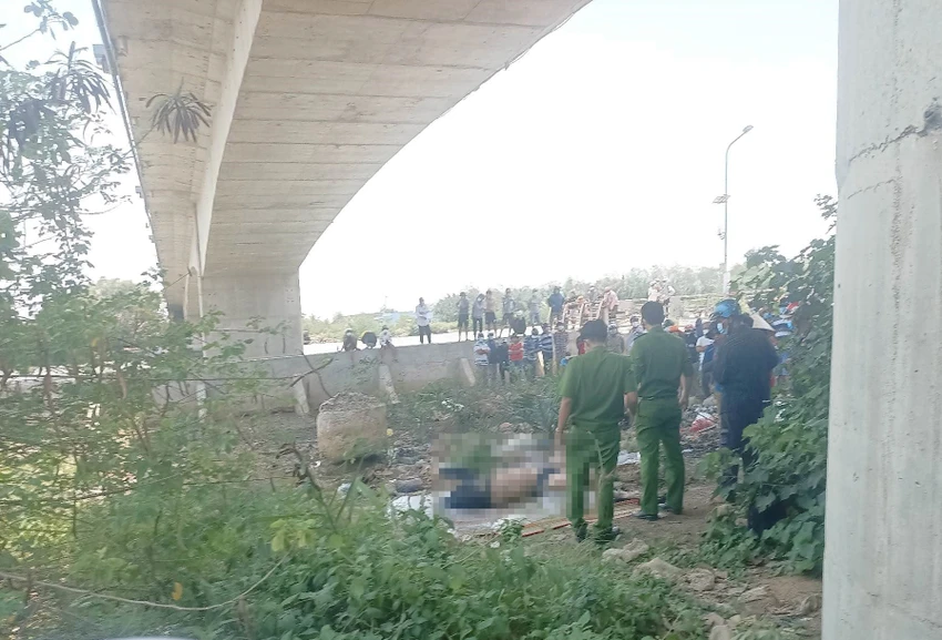 Thi thể của nam thanh niên được phát hiện. Ảnh: CTV Thi thể của nam thanh niên được phát hiện