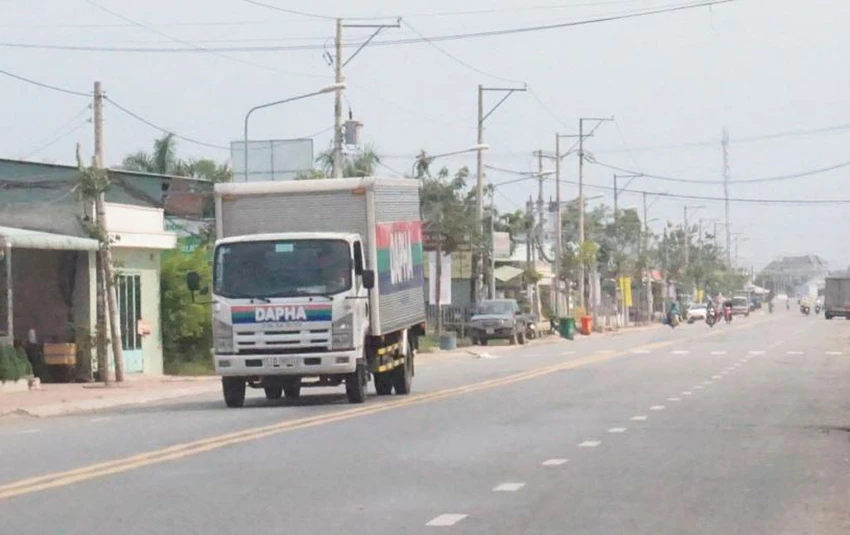 Đoạn đường nơi Quang thực hiện hành vi cướp tài sản. Ảnh: CTV Đoạn đường nơi Quang thực hiện hành vi cướp tài sản. Ảnh: CTV