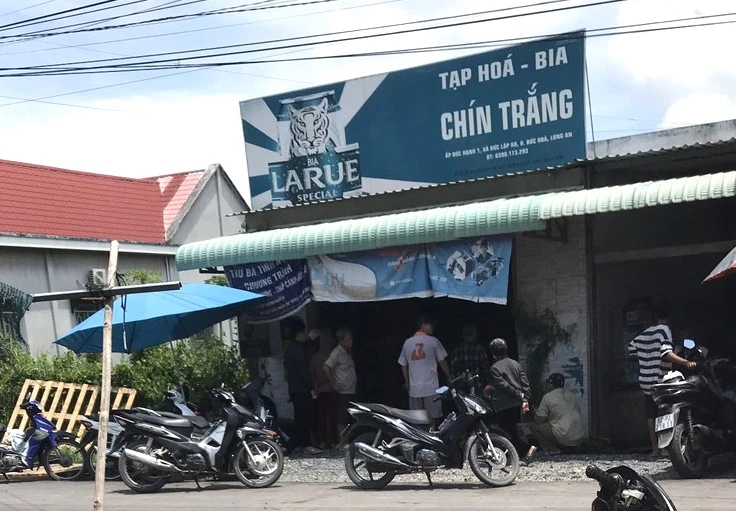 Tiệm tạp hóa nơi bà T tử vong. Ảnh: CTV nữ chủ tiệm tạp hóa tử vong trong nhà