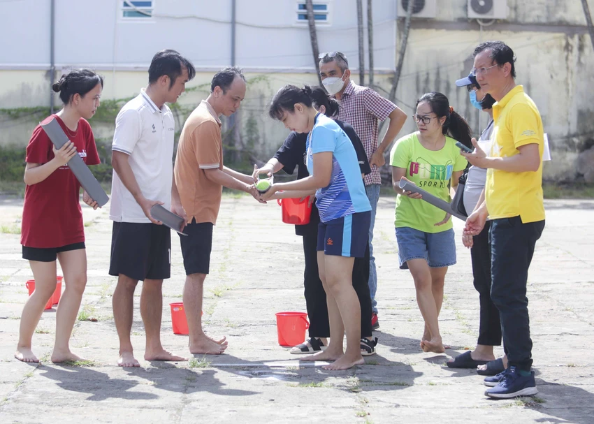 Hội thao thu hút gần 300 vận động viên tham gia. Ảnh: HUỲNH DU Hội thao thu hút gần 300 vận động viên tham gia. Ảnh: HUỲNH DU