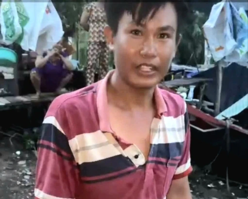 Anh Lâm Quốc Kỳ đã cứu người nhảy cầu Đức Huệ.