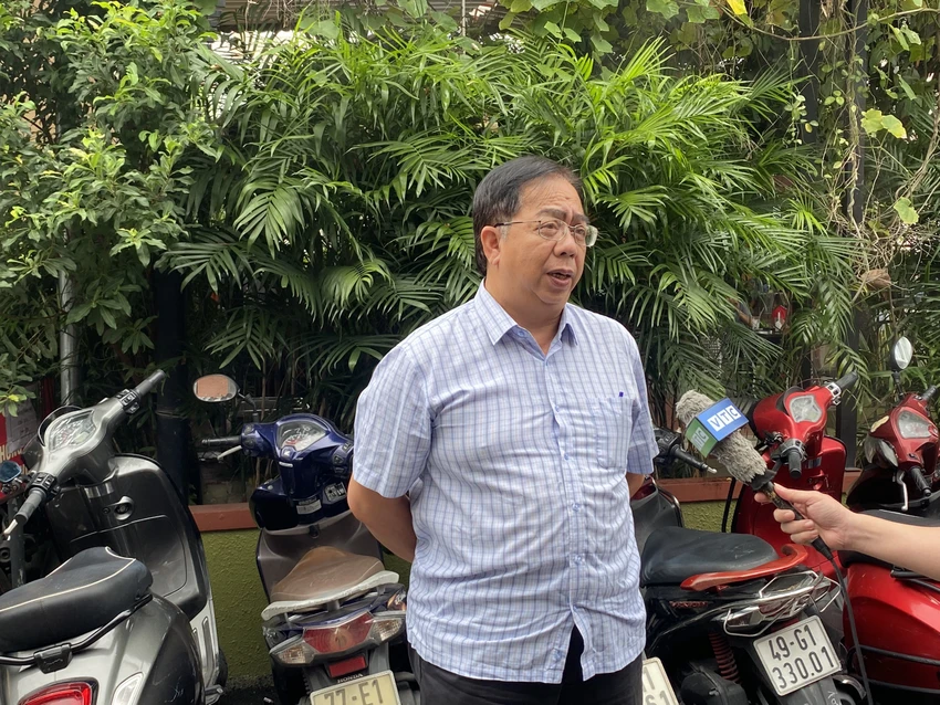 Ông Nguyễn Việt Anh, Phó Chủ tịch Hiệp hội Du lịch TP.HCM chia sẻ phát triển du lịch golf. Ảnh : Hoàng Hiếu.