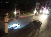 Thanh niên vi phạm lao xe vào Trung tá CSGT