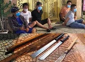 Ngăn chặn nhóm người mâu thuẫn trong quán nhậu định đánh nhau 