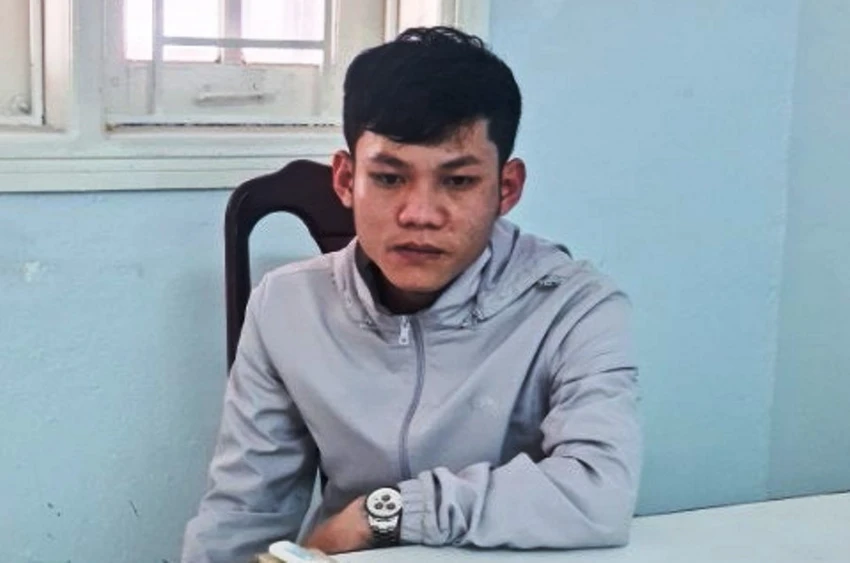 Nghi phạm Võ Ngọc Danh. Ảnh: H.H Nghi phạm Võ Ngọc Danh. Ảnh: H.H
