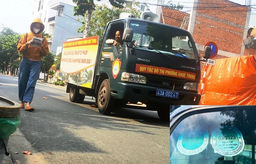Xe hết hạn đăng kiểm nhưng vẫn lưu thông trên đường vào ngày 15-3. Ảnh: HẢI HIẾU Xe hết hạn đăng kiểm nhưng vẫn lưu thông trên đường vào ngày 15-3. Ảnh: HẢI HIẾU