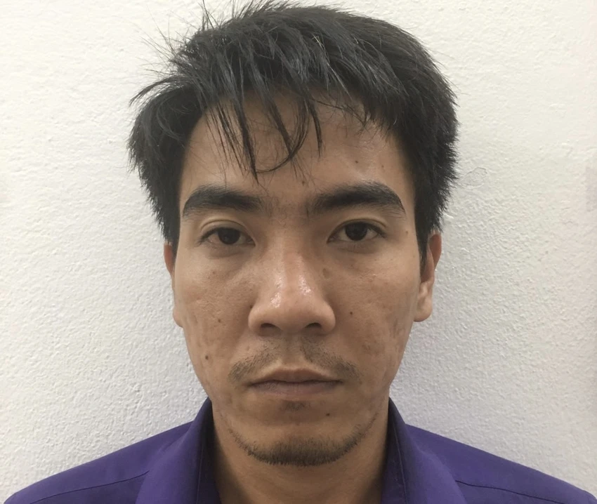 Nghi phạm Lê Văn Công. Ảnh: H.H Nghi phạm Lê Văn Công. Ảnh: H.H