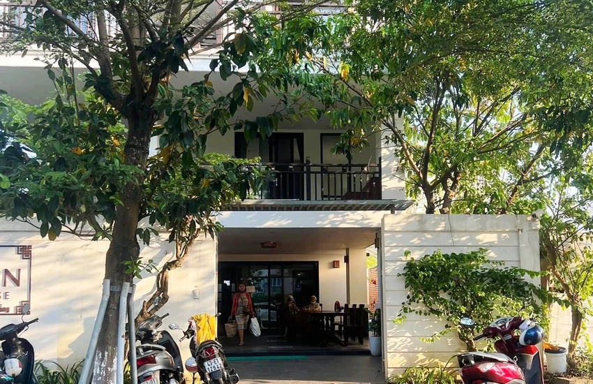 Căn nhà được thuê để làm viện dưỡng lão. Ảnh: HẢI HIẾU Căn nhà được thuê để làm viện dưỡng lão. Ảnh: HẢI HIẾU