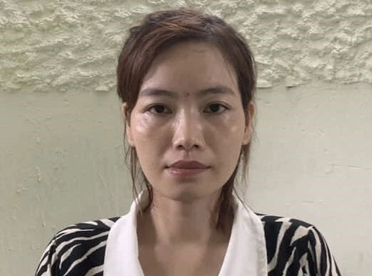 Nghi phạm Lương Thị Ngọc Giàu. Ảnh: H.H Nghi phạm Lương Thị Ngọc Giàu. Ảnh: H.H