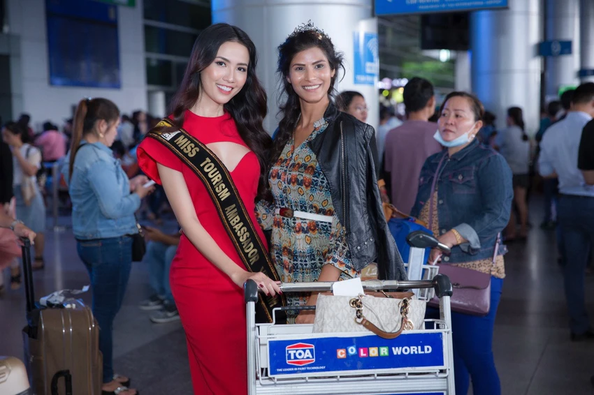 Hoa hậu quốc tế đổ bộ đến VN dự World Miss Tourism Ambassador ảnh 2 Hoa hậu quốc tế đổ bộ đến VN dự World Miss Tourism Ambassador ảnh 2