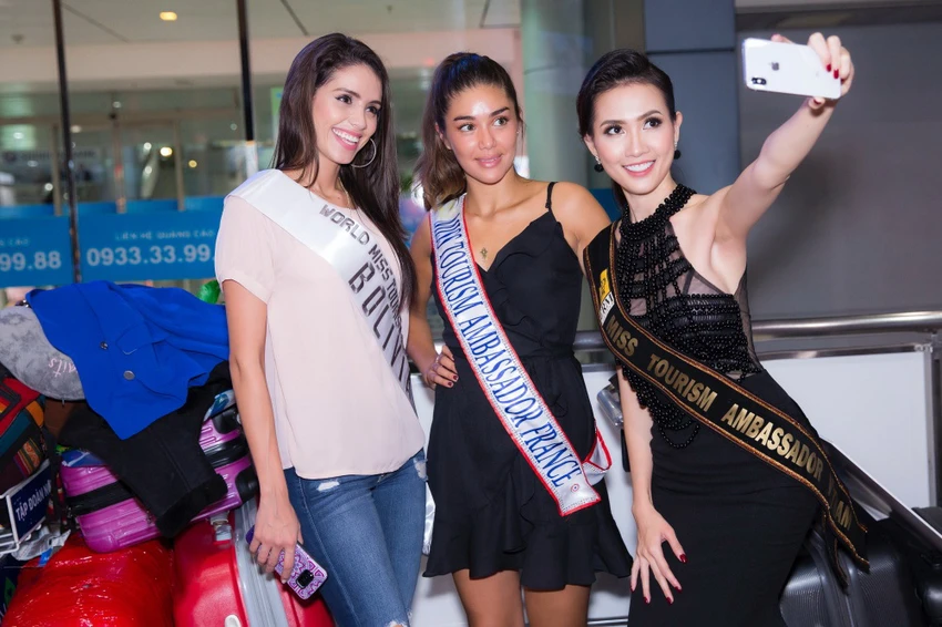 Hoa hậu quốc tế đổ bộ đến VN dự World Miss Tourism Ambassador ảnh 10 Hoa hậu quốc tế đổ bộ đến VN dự World Miss Tourism Ambassador ảnh 10