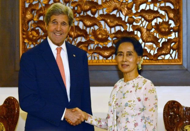 Ngoại trưởng Mỹ thăm Myanmar nhằm thúc đẩy dân chủ ảnh 1 Ngoại trưởng Mỹ thăm Myanmar nhằm thúc đẩy dân chủ ảnh 1