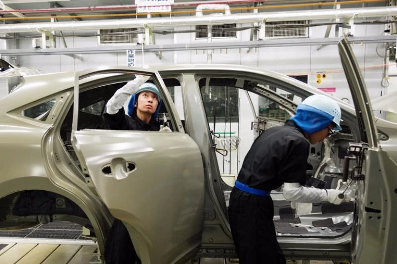 Nhà máy Toyota ở Takaoka (Nhật).