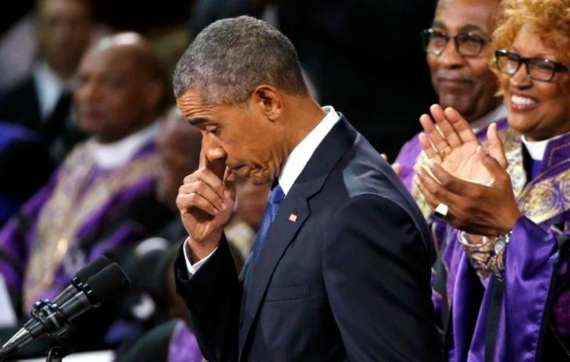 “Mỹ là đất nước của lòng vị tha.” – Tổng thống Obama phát biểu sau vụ thảm sát nhà thờ Charleston. 