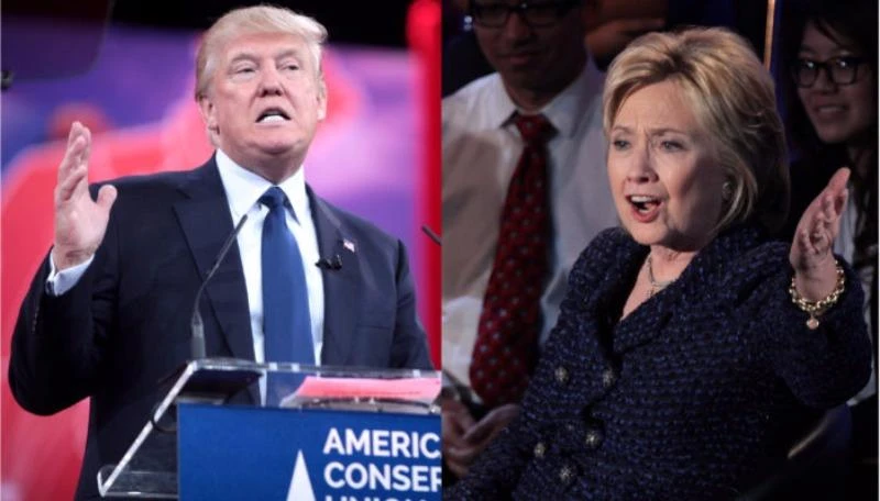 Bà Clinton bị cử tri Mỹ ghét không kém gì ông Trump. 