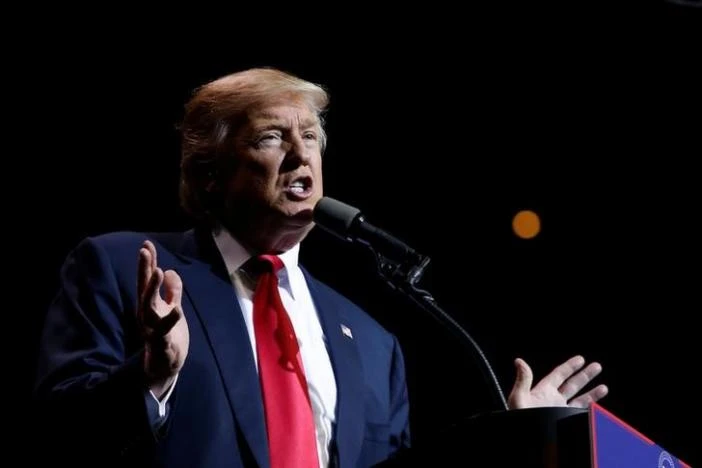 Ông Trump phát biểu tại (North Carolina, Mỹ) ngày 6-12. 
