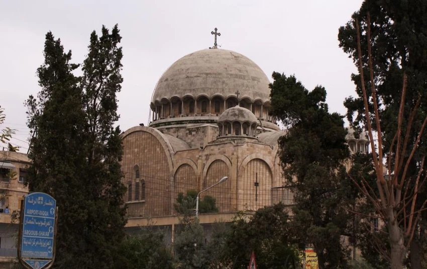 Một nhà thờ ở Aleppo ngày 12-12-2009.