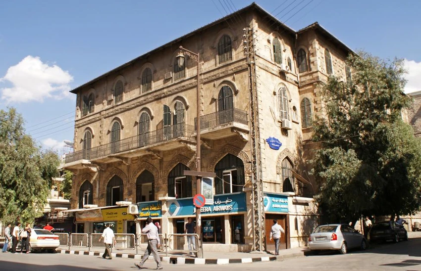 Tòan cảnh khách sạn huyền thoại Baron ở Aleppo ngày 6-10-2010. 
