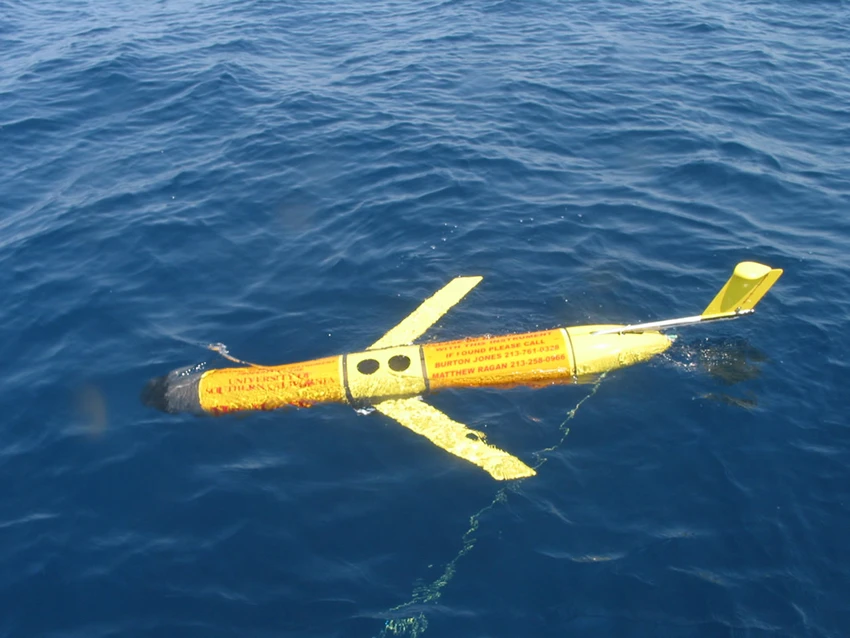 Tàu ngầm không người lái mini của Mỹ, tương tự chiếc bị Trung Quốc bắt. Ảnh: US NAVY 