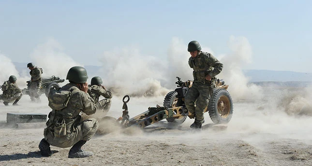 Binh sĩ Thổ Nhĩ Kỳ tham gia chiến dịch Lá chắn Euphrates tại Syria. Ảnh: AFP