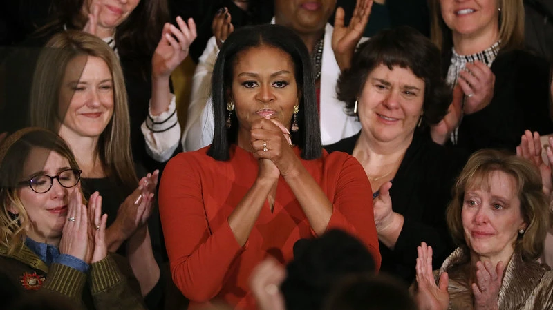 Đệ nhất phu nhân Mỹ Michelle Obama đề cao sự đa dạng trong văn hóa, tín ngưỡng, sắc dân ở Mỹ. Ảnh: GETTY IMAGES