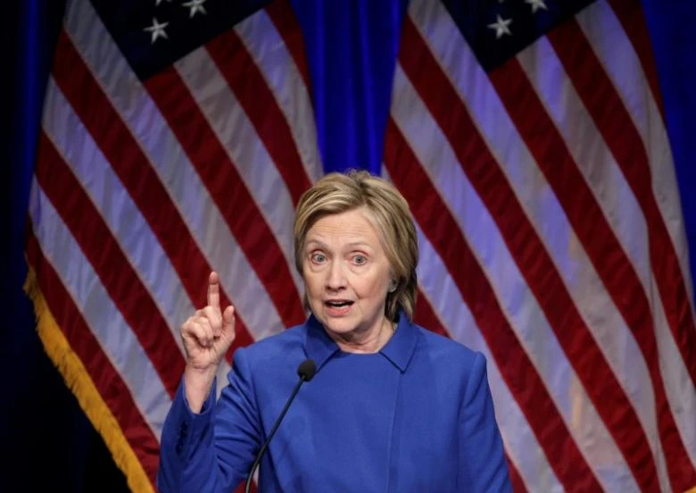 Bà Hillary Clinton phát biểu tại hội nghị của Quỹ Bảo vệ trẻ em ở Washington (Mỹ) ngày 16-11, 8 ngày sau thất bại bầu cử tổng thống. Ảnh: REUTERS