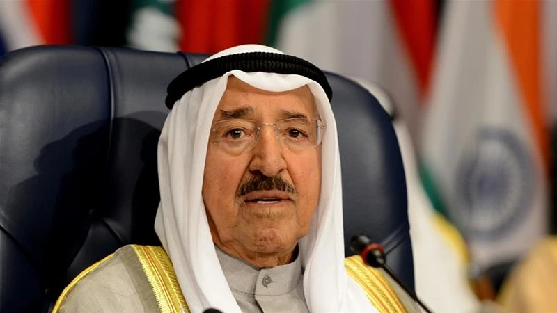Quốc vương Kuwait Sabah Al Ahmad Al Jaber Al Sabah đang làm trung gian hòa giải giữa Qatar và các nước láng giềng Ả Rập vùng Vịnh. Ảnh: EPA